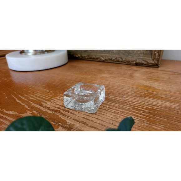 Antique Cut Crystal Salt Cellars - Picture 2 of 2